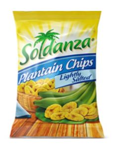 SOLDANZA Ripe Plantain Chips Lightly Salted