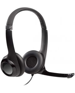 Logitech USB Headset H390 with Noise Cancelling Mic