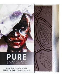 PURE 84% dark chocolate 3.5oz / 100 grams each
