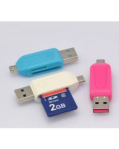 USB/Micro USB memory card adapters