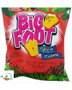 Holiday Big Foot Spicy Cheese Snacks