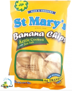 JP ST. MARY Banana Chips - Kettle Cooked